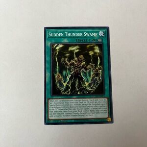 Sudden Thunder Swamp DUAD-EN072 Duelist's Advance 1st Edition